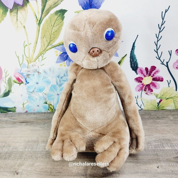Kamar E.T The Extra Terrestrial Plush 16" Action Figure Doll Vintage 1982 HTF - Picture 1 of 8